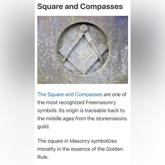 Freemasonry Symbol flex-fit hat with the letter G Great meaning behind Symbols - Picture 6 of 9